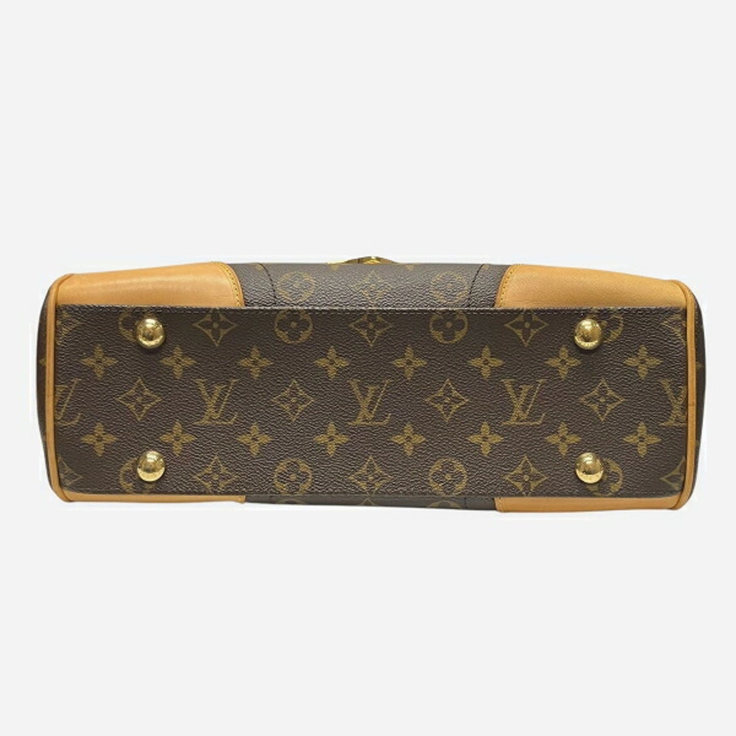 Louis Vuitton Beverly, Brown, Canvas, shoulder