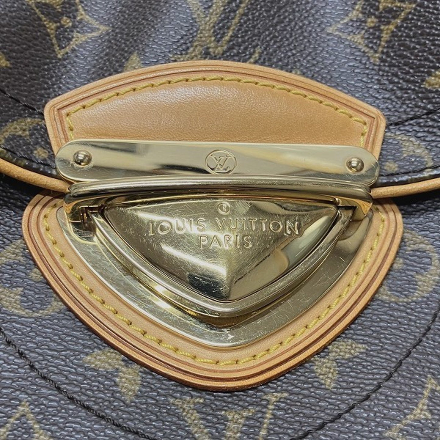 Louis Vuitton Beverly, Brown, Canvas, shoulder