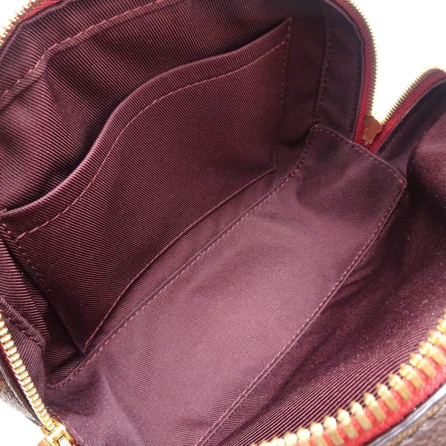 Louis Vuitton Deauville, Brown, Canvas, shoulder