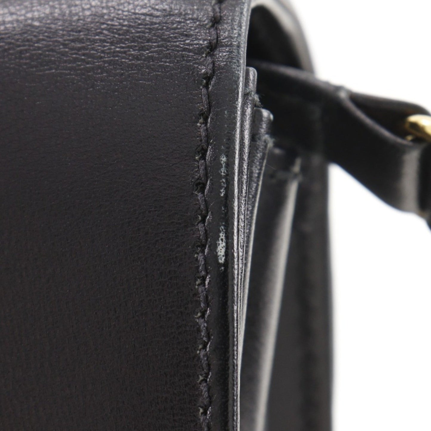 Gucci, Black, Leather, shoulder