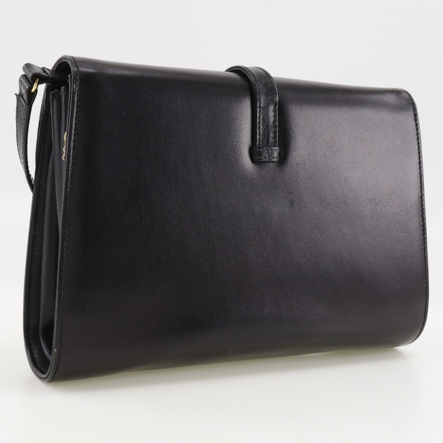 Gucci, Black, Leather, shoulder