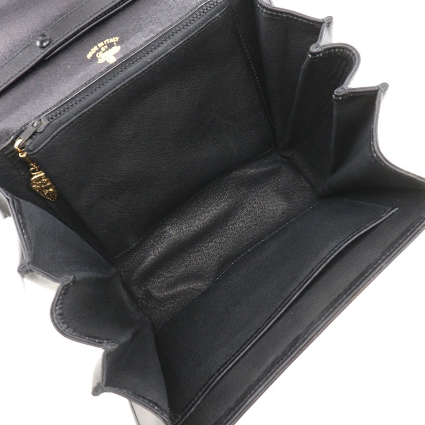 Gucci, Black, Leather, shoulder