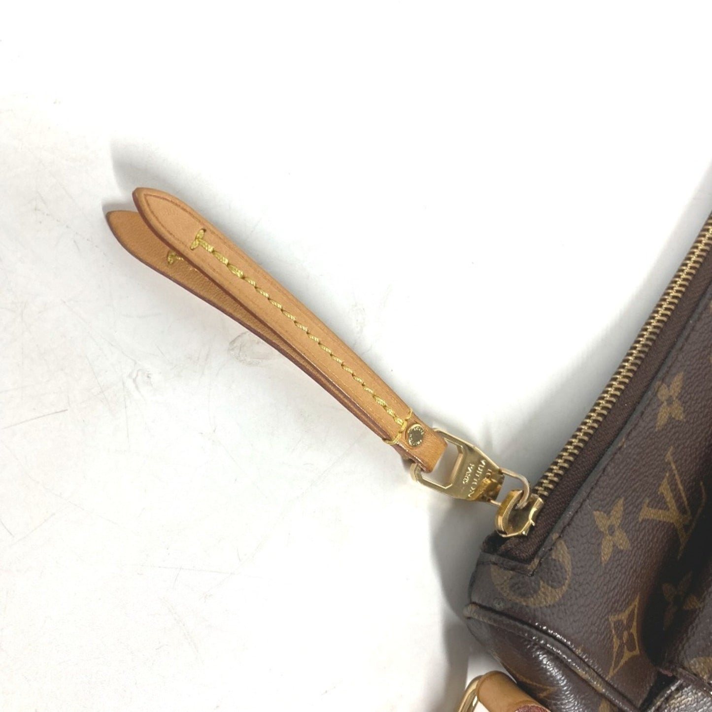 Louis Vuitton Mabillon, Brown, Canvas, shoulder