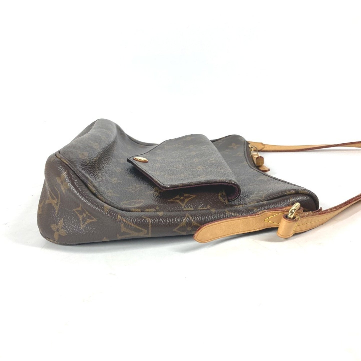 Louis Vuitton Mabillon, Brown, Canvas, shoulder