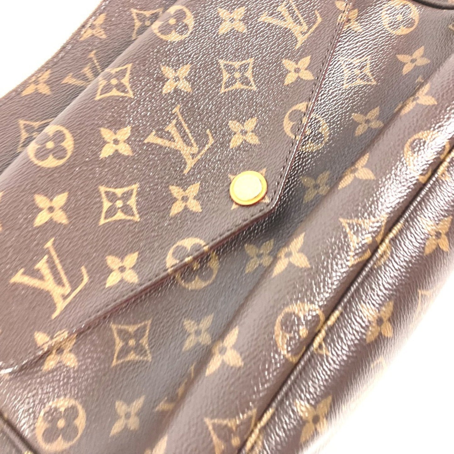 Louis Vuitton Mabillon, Brown, Canvas, shoulder