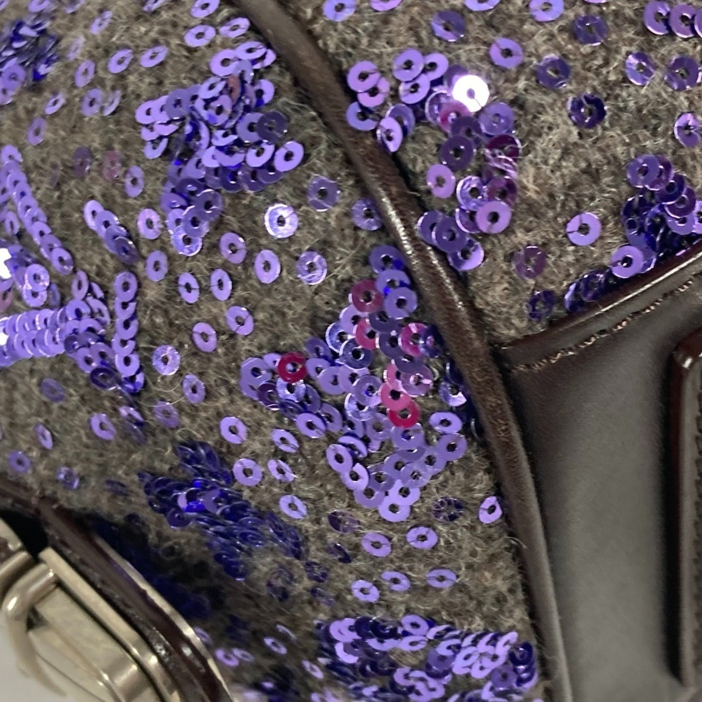 Louis Vuitton, Purple, Leather, handbag