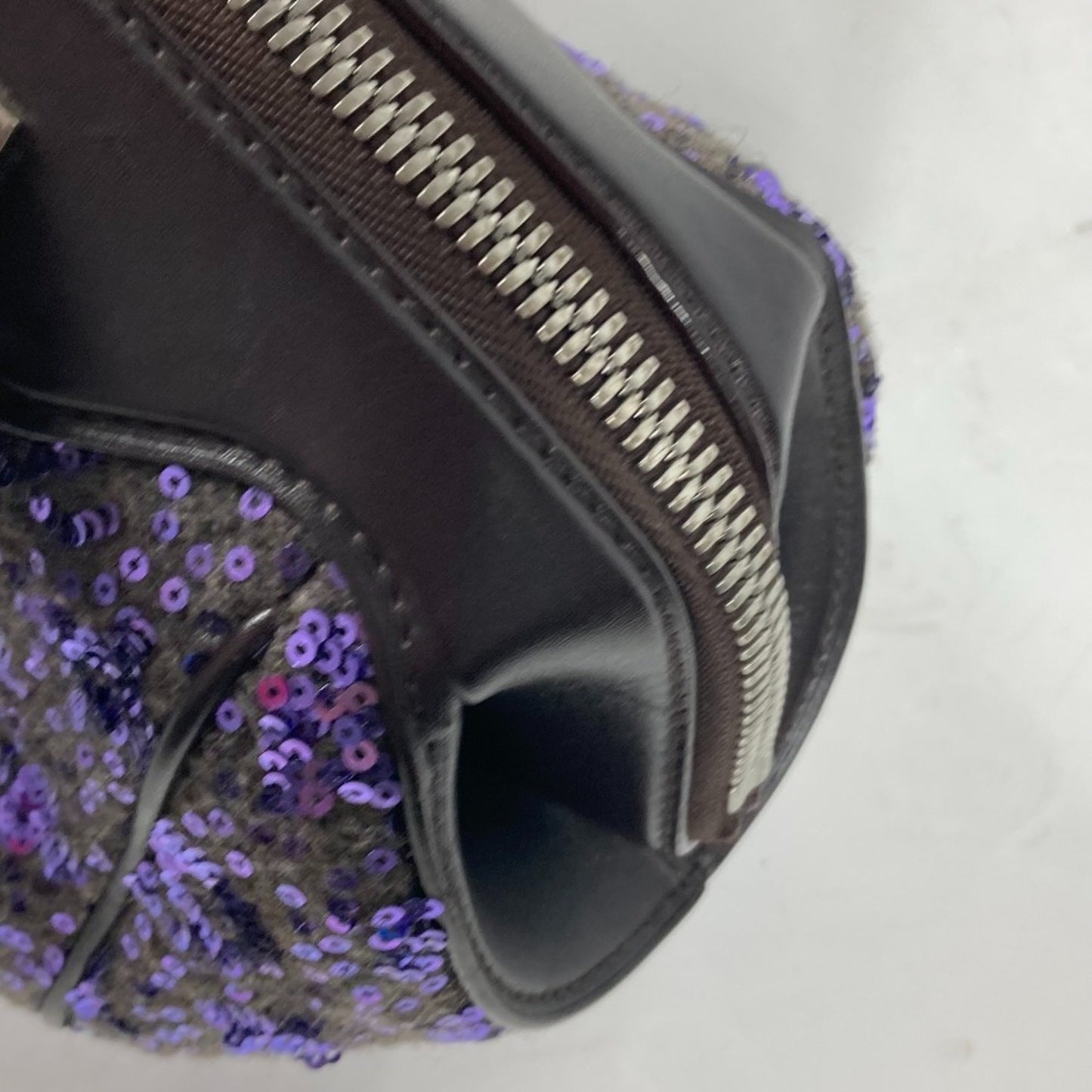 Louis Vuitton, Purple, Leather, handbag