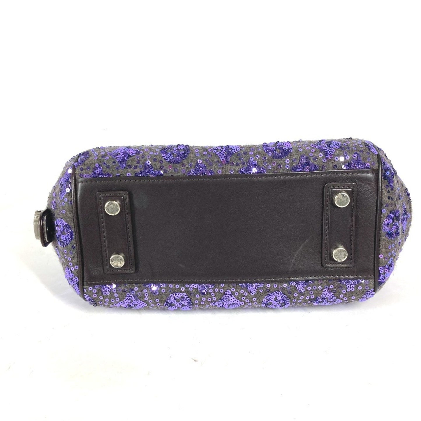 Louis Vuitton, Purple, Leather, handbag