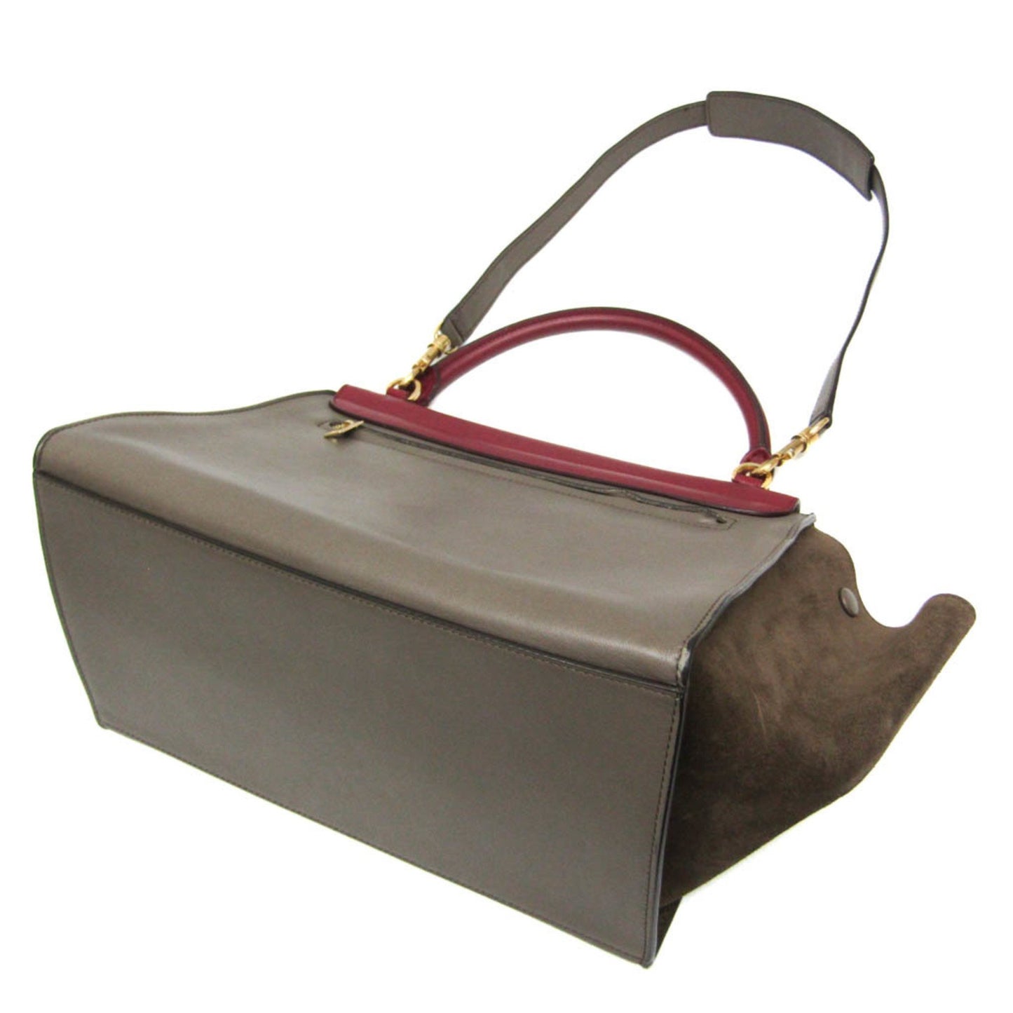 Céline Trapèze, Multicolour, Leather, handbag