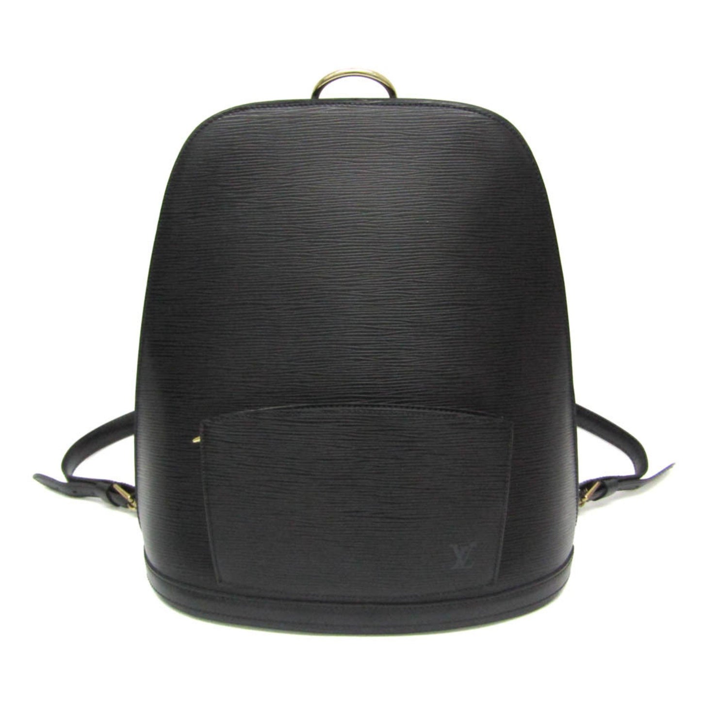 Louis Vuitton Gobelins, Black, Leather, backpack