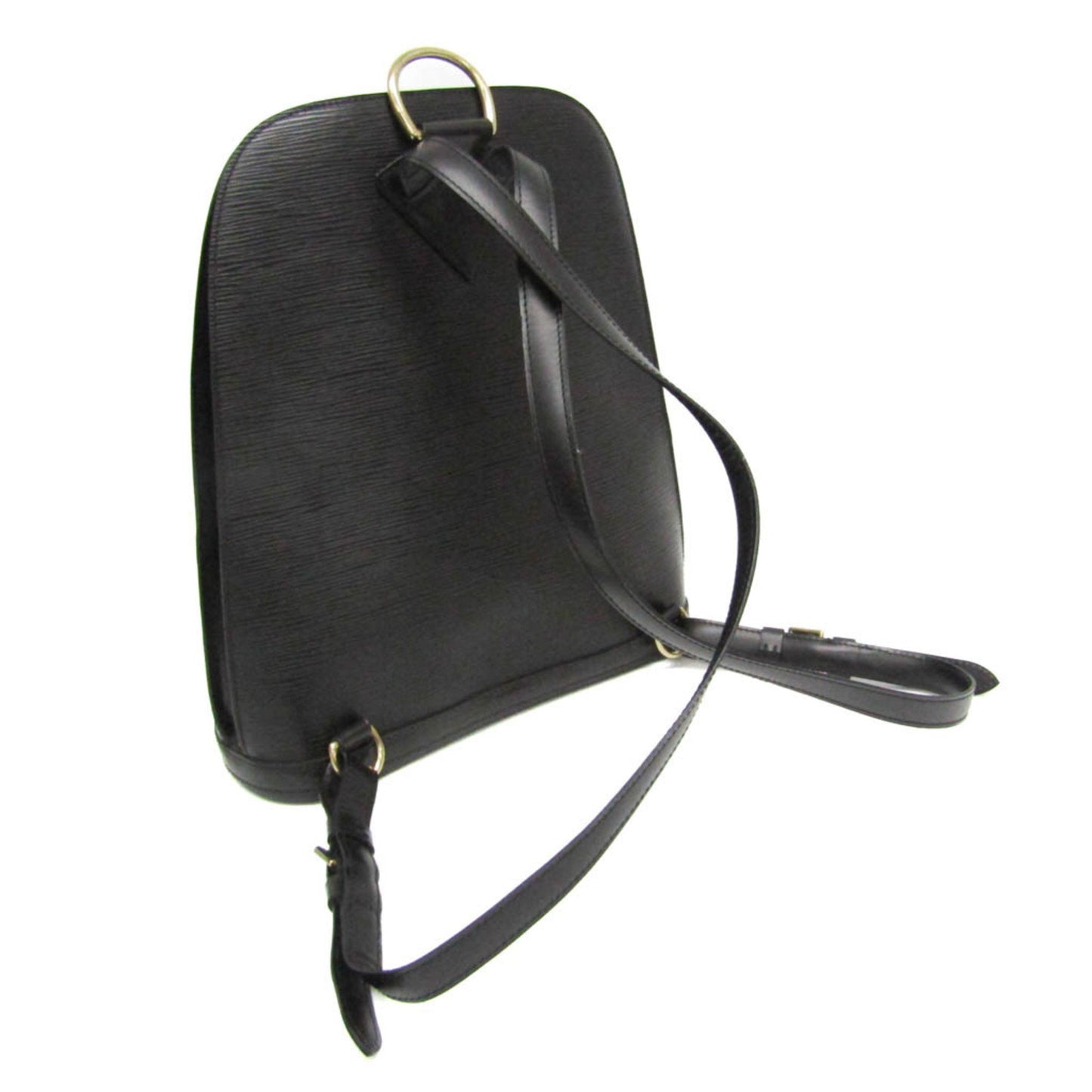 Louis Vuitton Gobelins, Black, Leather, backpack