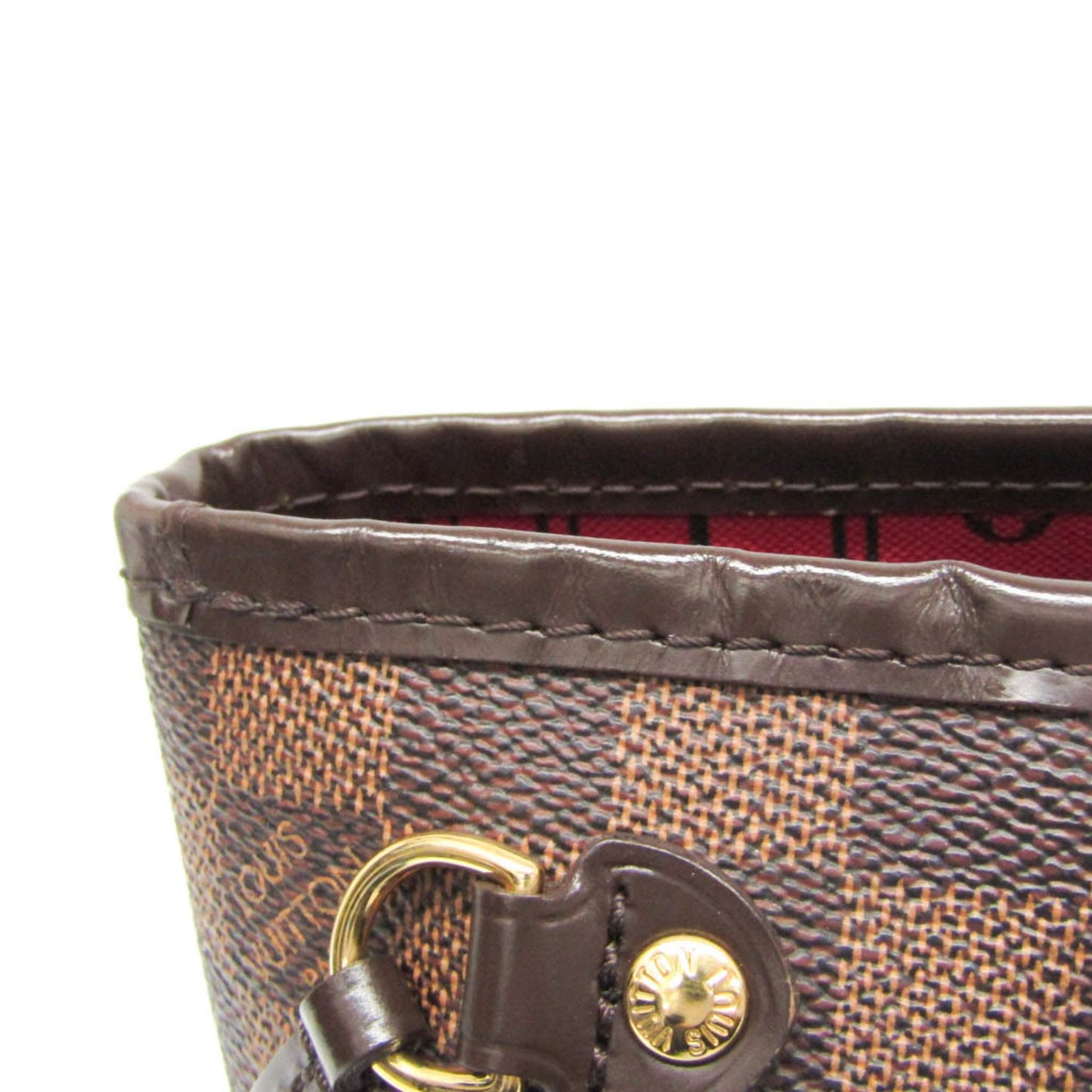 Louis Vuitton Neverfull PM, Brown, Canvas, tote