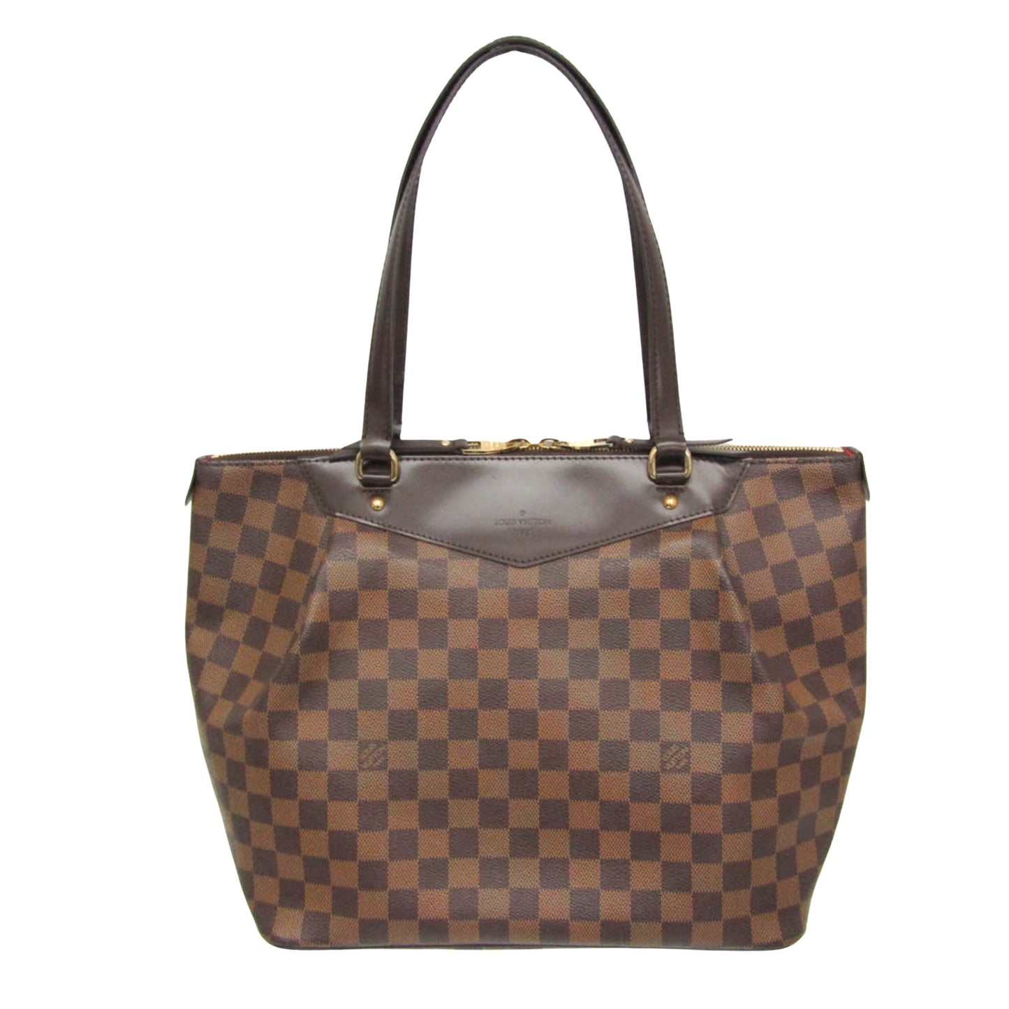 Louis Vuitton, Brown, Canvas, tote