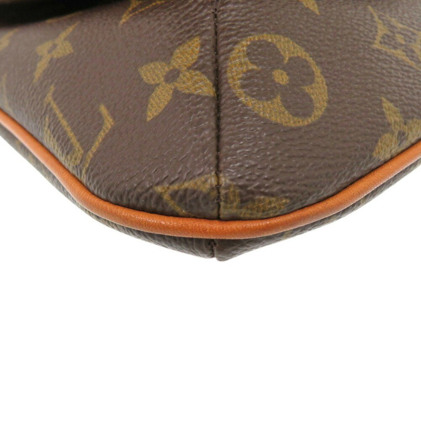 Louis Vuitton Musette Salsa, Brown, Canvas, shoulder