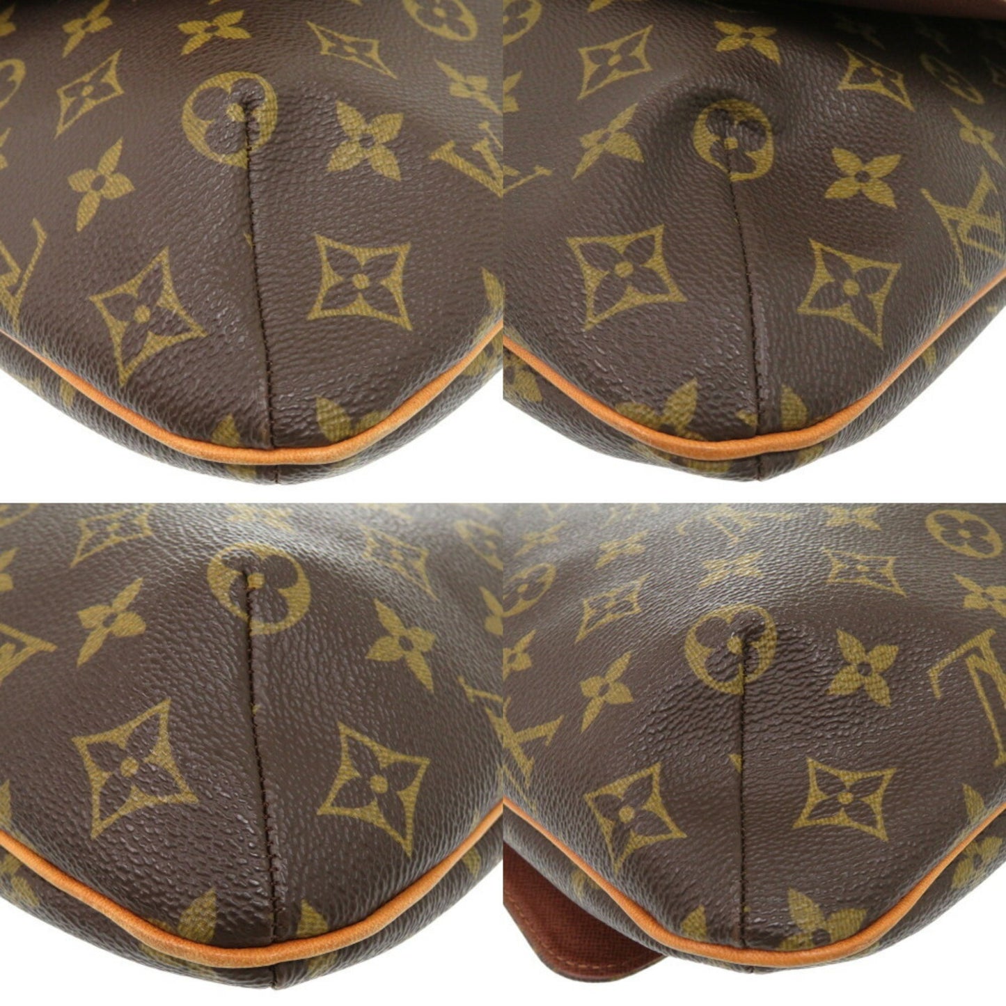 Louis Vuitton Musette, Brown, Canvas, shoulder