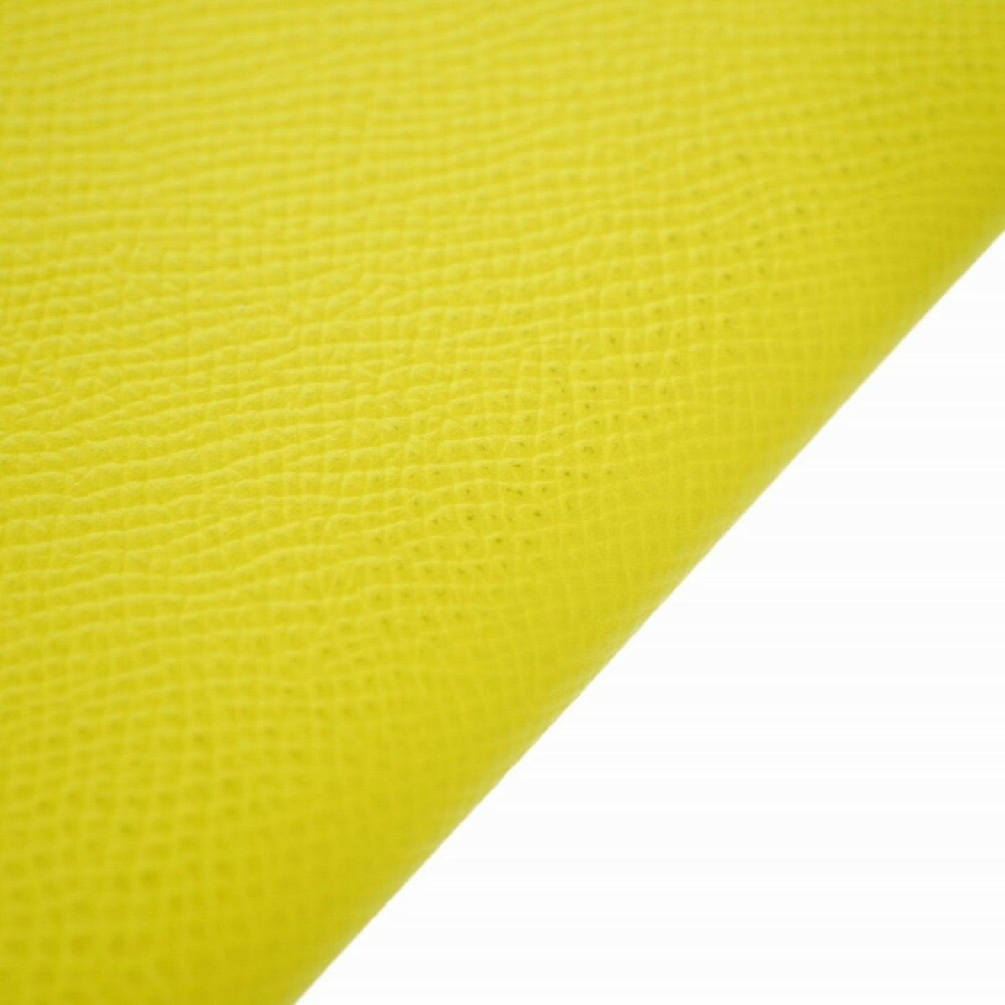 Hermès Passant, Yellow, Leather, wallet