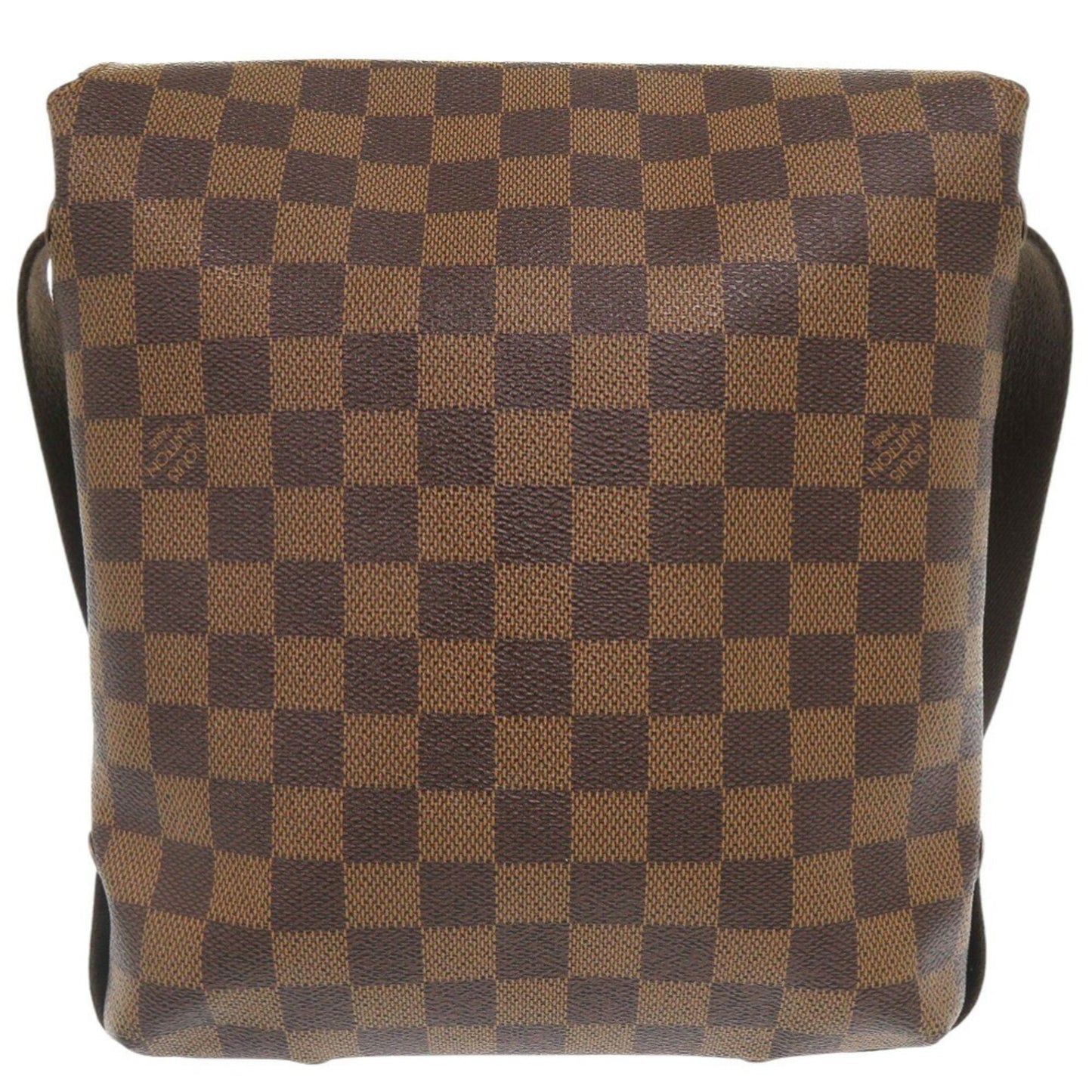 Louis Vuitton Brooklyn, Brown, Canvas, shoulder
