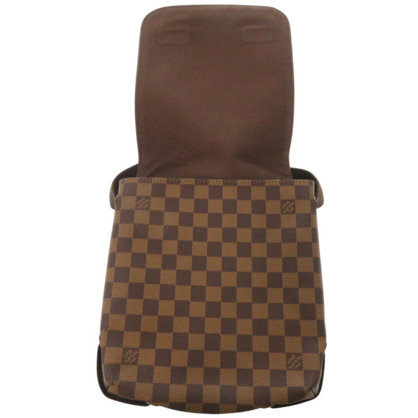Louis Vuitton Brooklyn, Brown, Canvas, shoulder