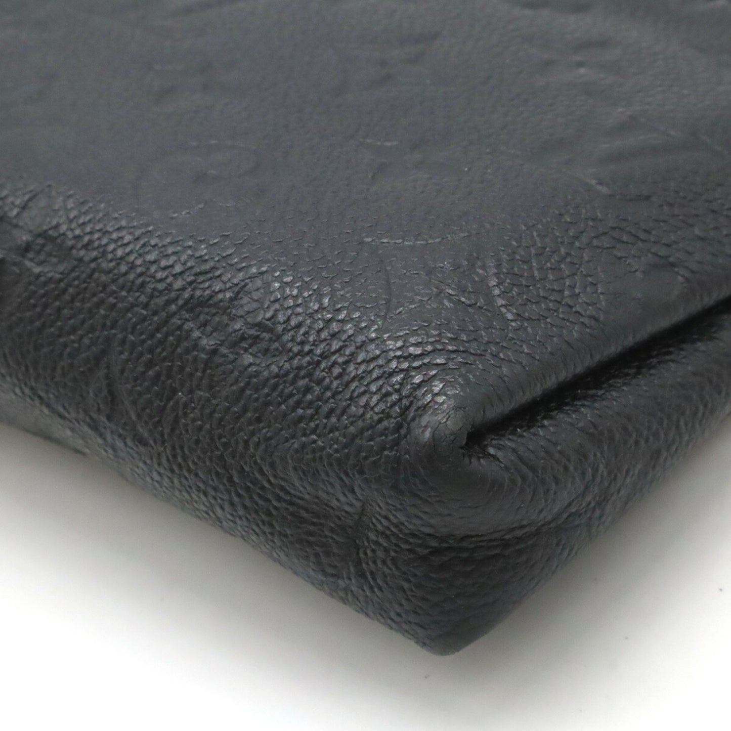 Louis Vuitton Pallas, Black, Leather, shoulder
