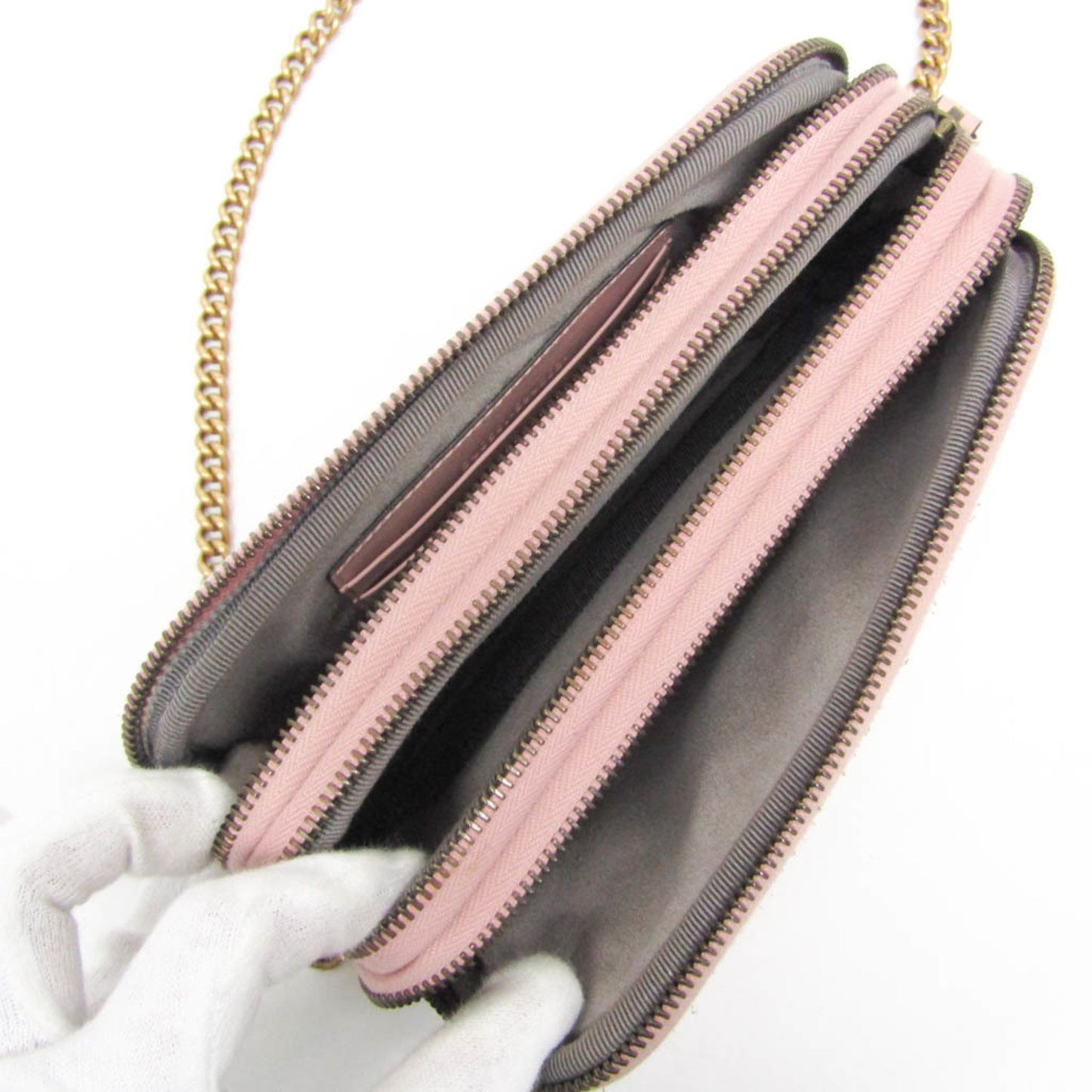 Gucci Marmont, Pink, Leather, shoulder