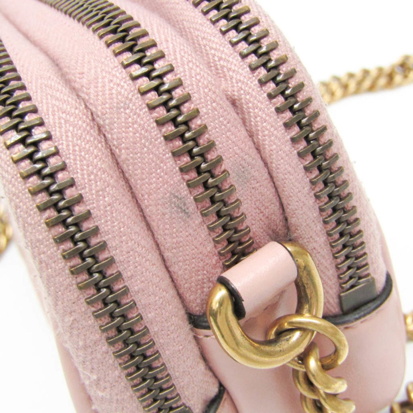 Gucci Marmont, Pink, Leather, shoulder