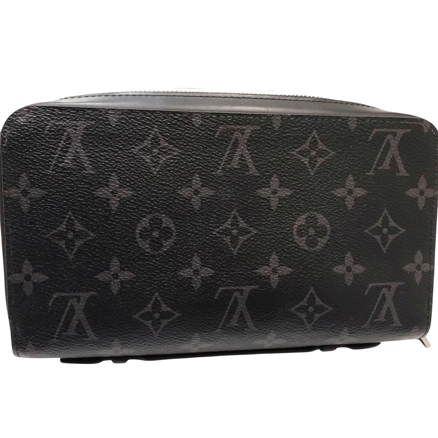 Louis Vuitton, Black, Canvas, wallet