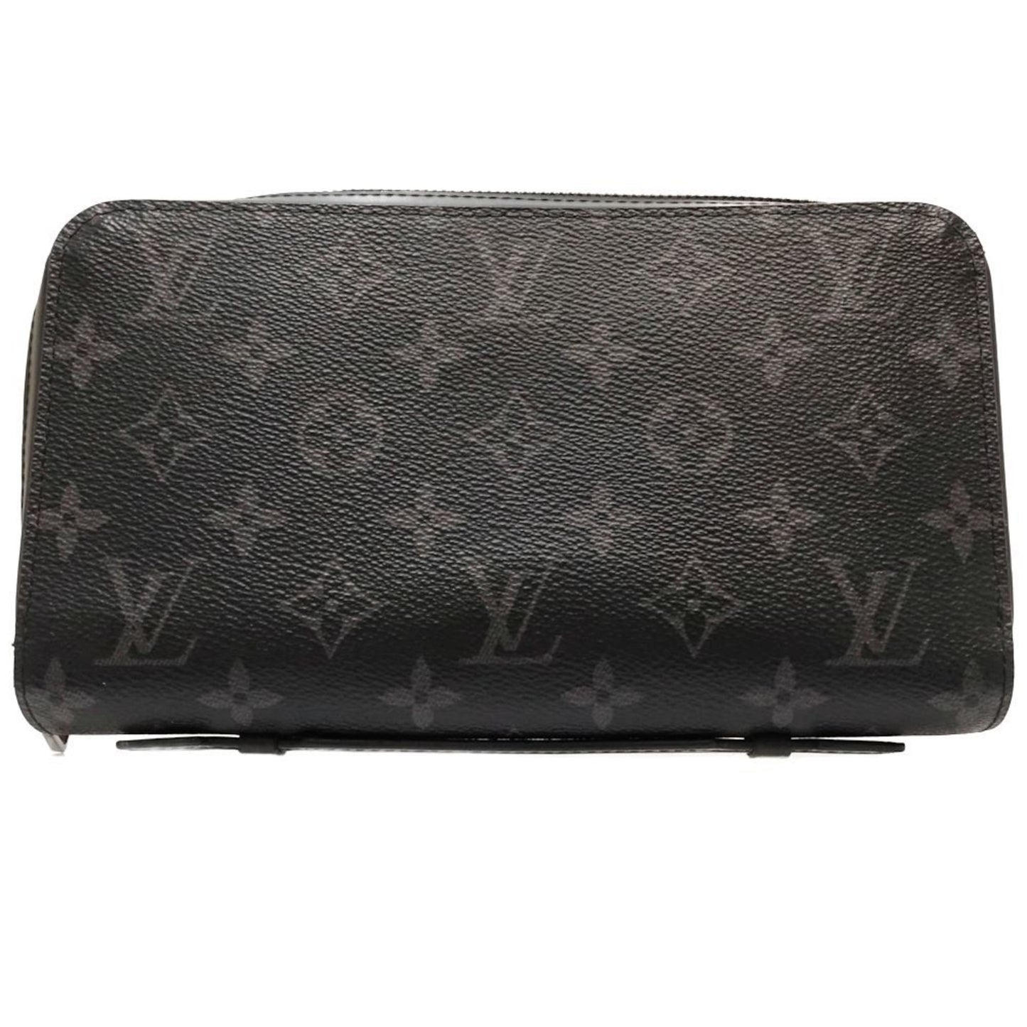 Louis Vuitton, Black, Canvas, wallet