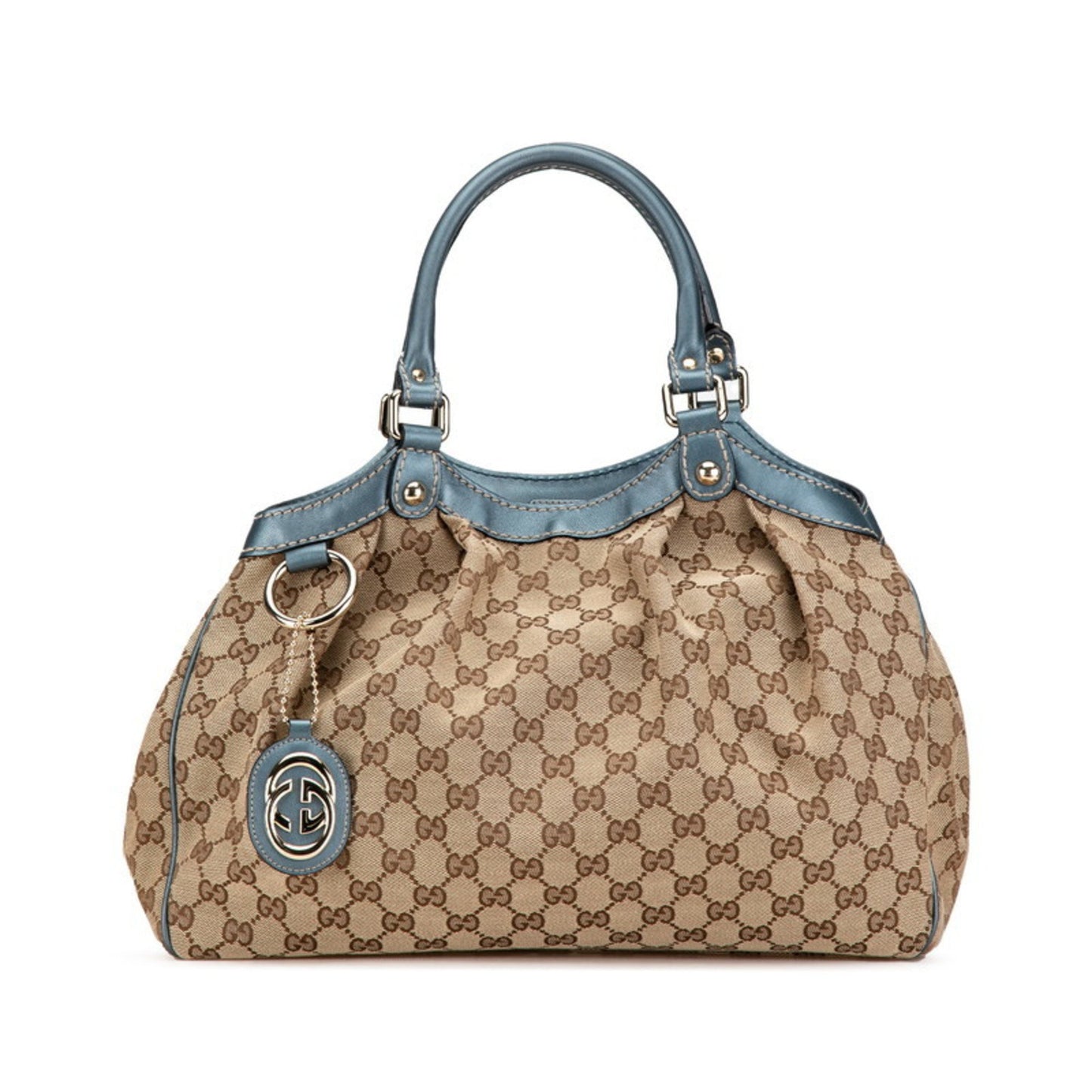 Gucci Sukey, Brown, Canvas, tote