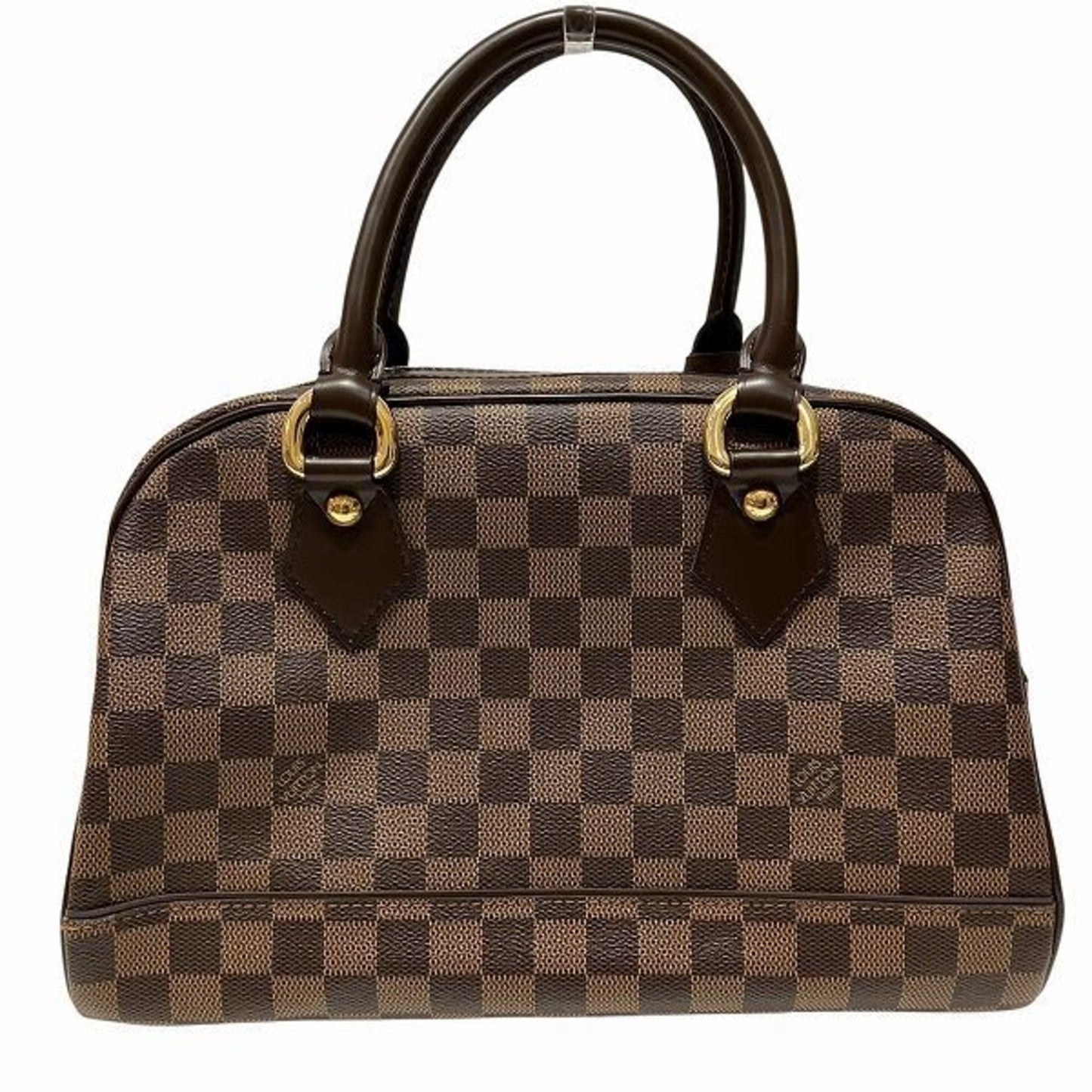 Louis Vuitton Duomo, Brown, Canvas, handbag