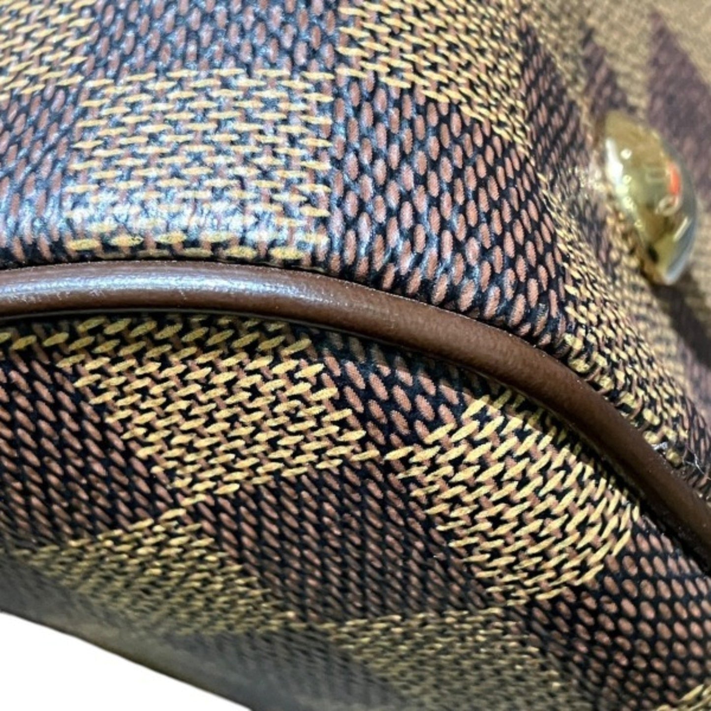 Louis Vuitton Duomo, Brown, Canvas, handbag