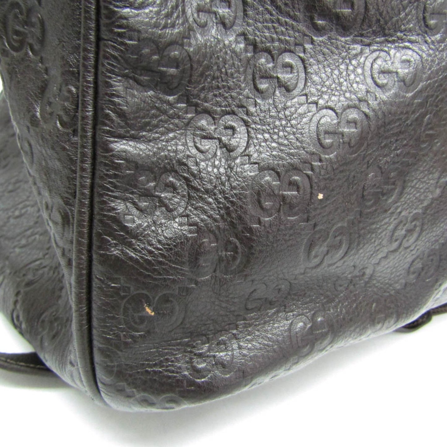 Gucci DUFFLE, Brown, Leather, travel