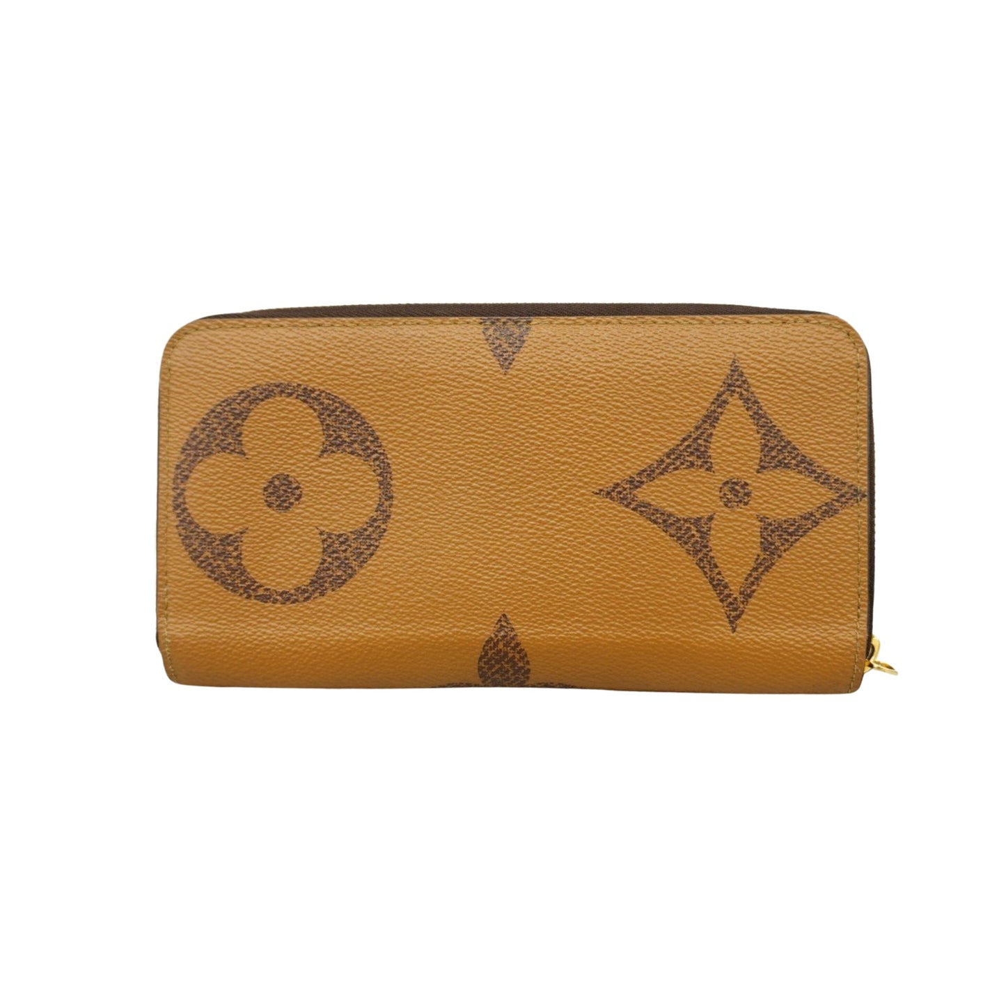 Louis Vuitton Zippy, Brown, Leather, wallet