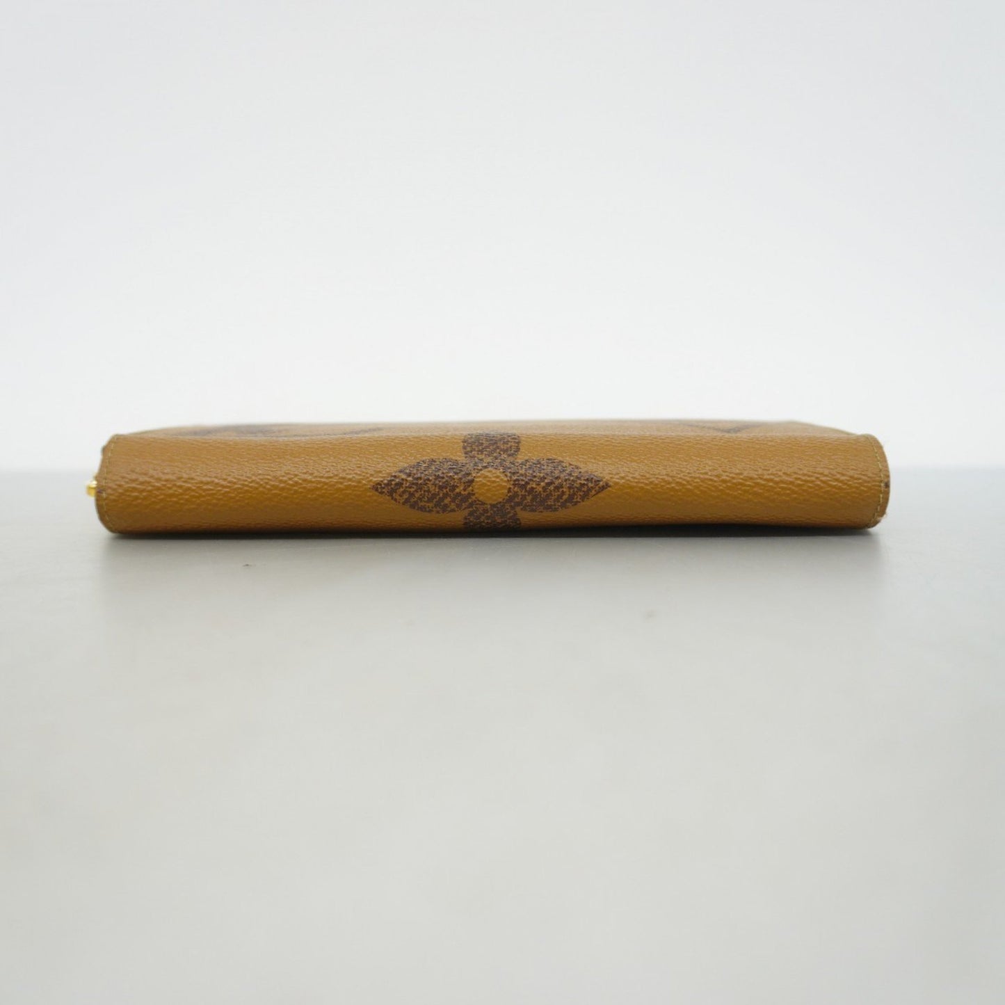 Louis Vuitton Zippy, Brown, Leather, wallet