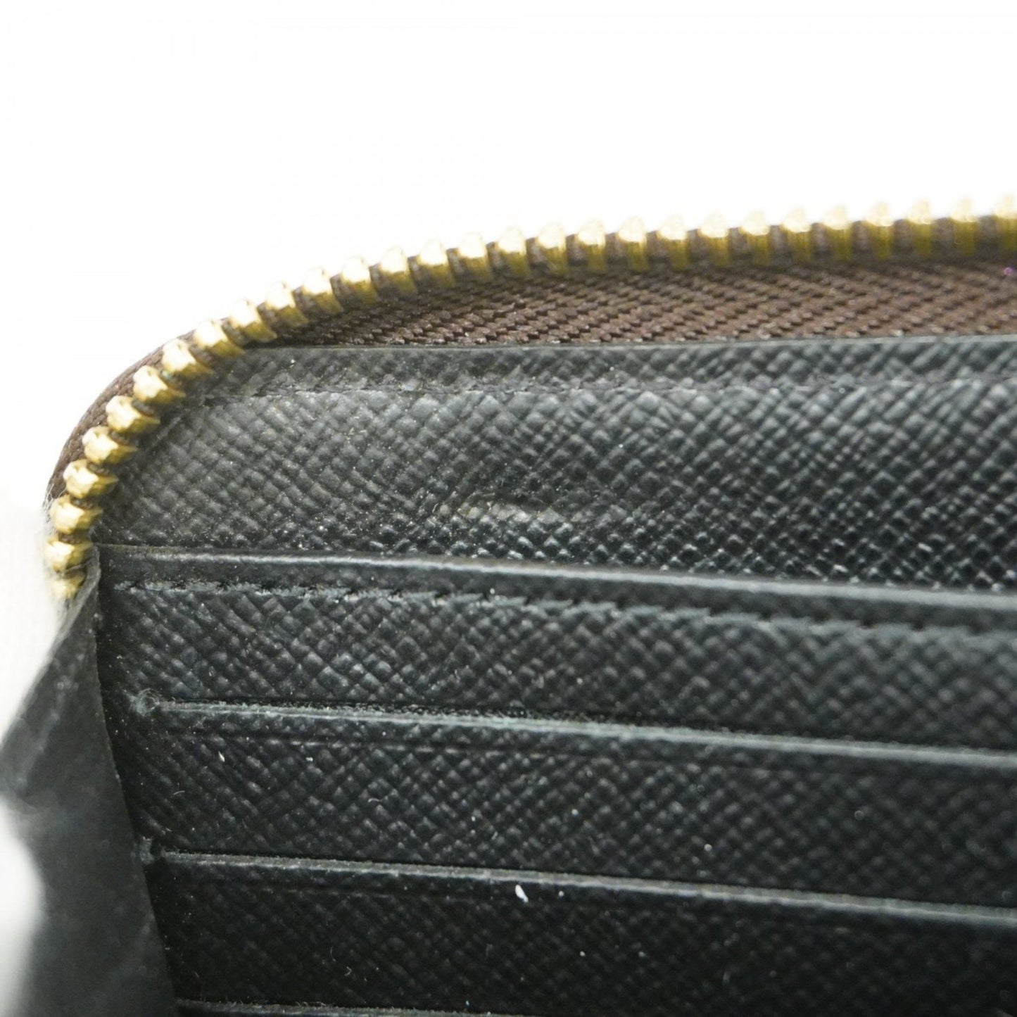 Louis Vuitton Zippy, Brown, Leather, wallet