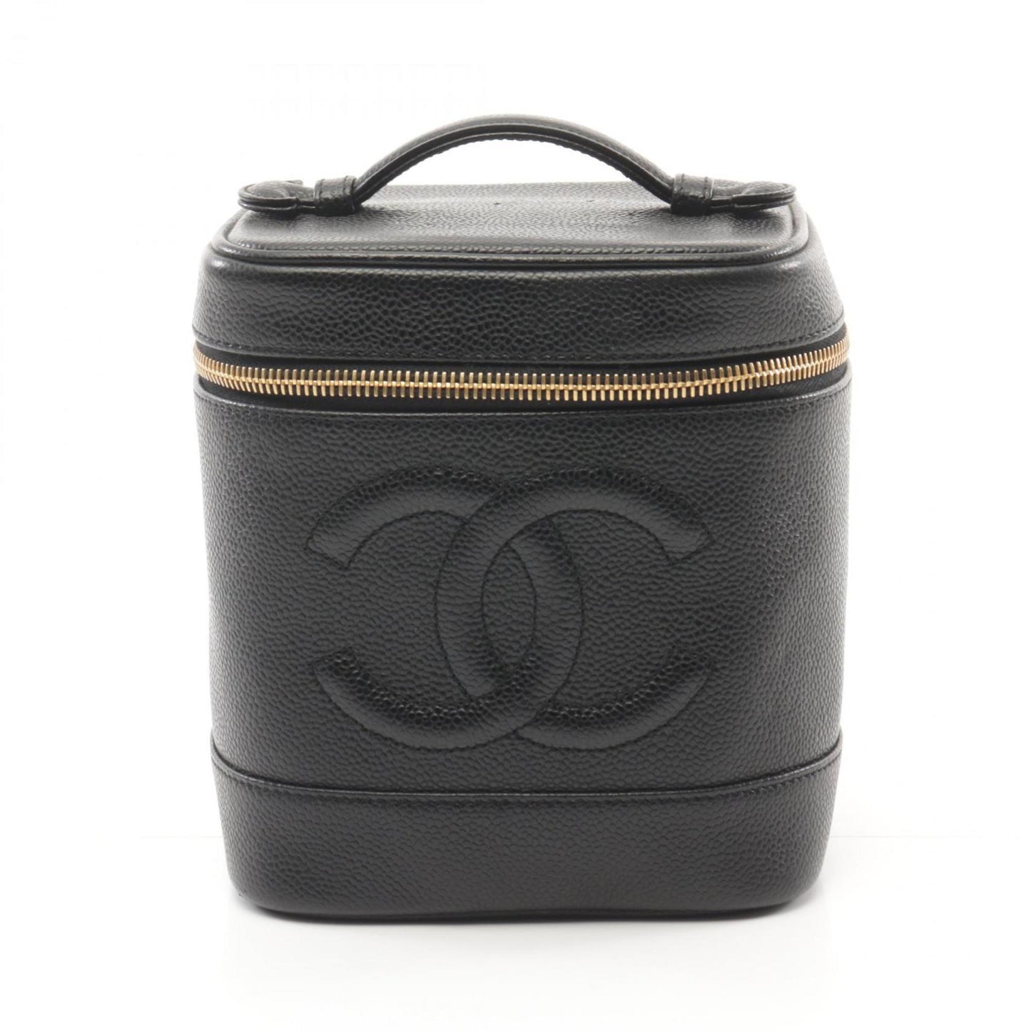 Chanel, Black, Leather, handbag