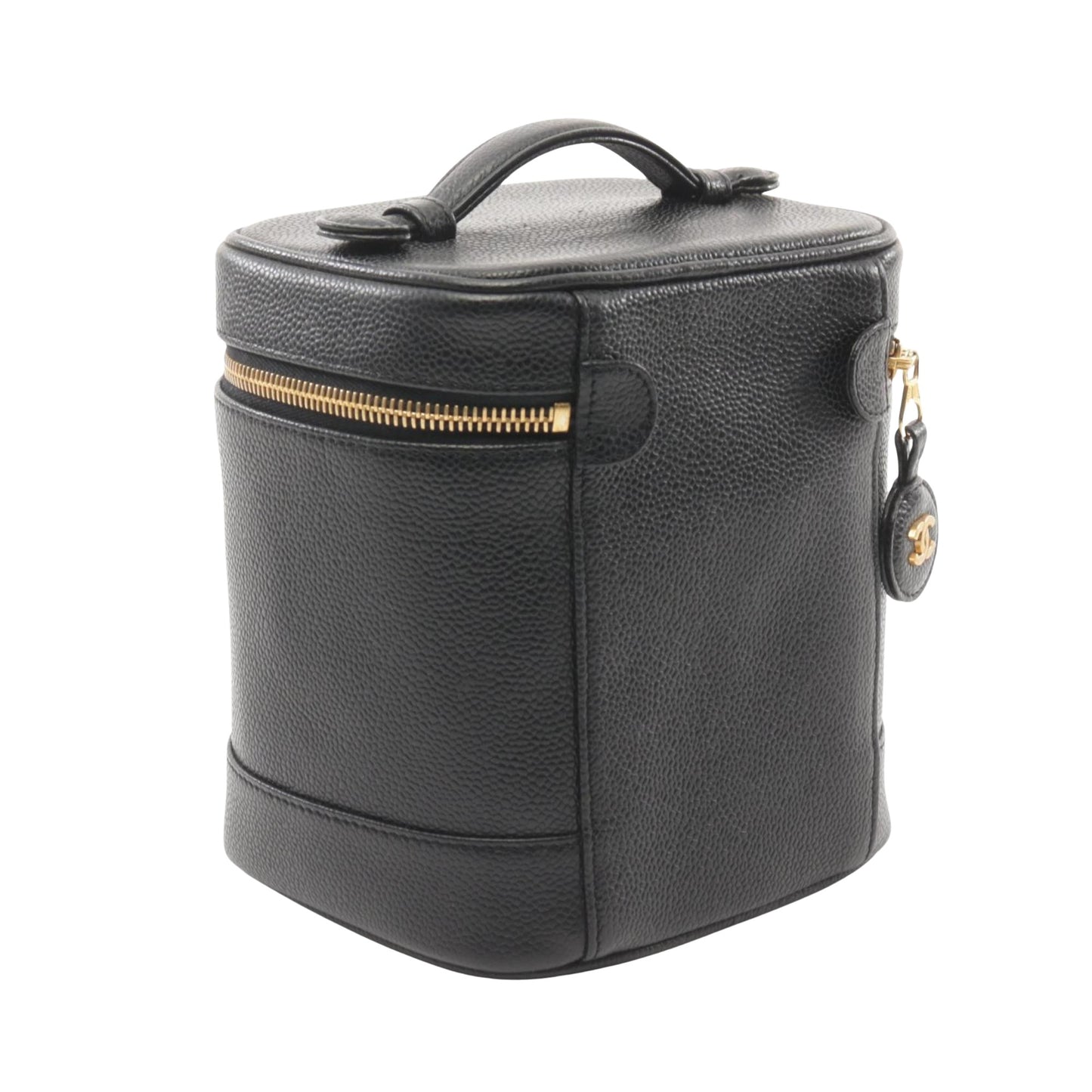 Chanel, Black, Leather, handbag