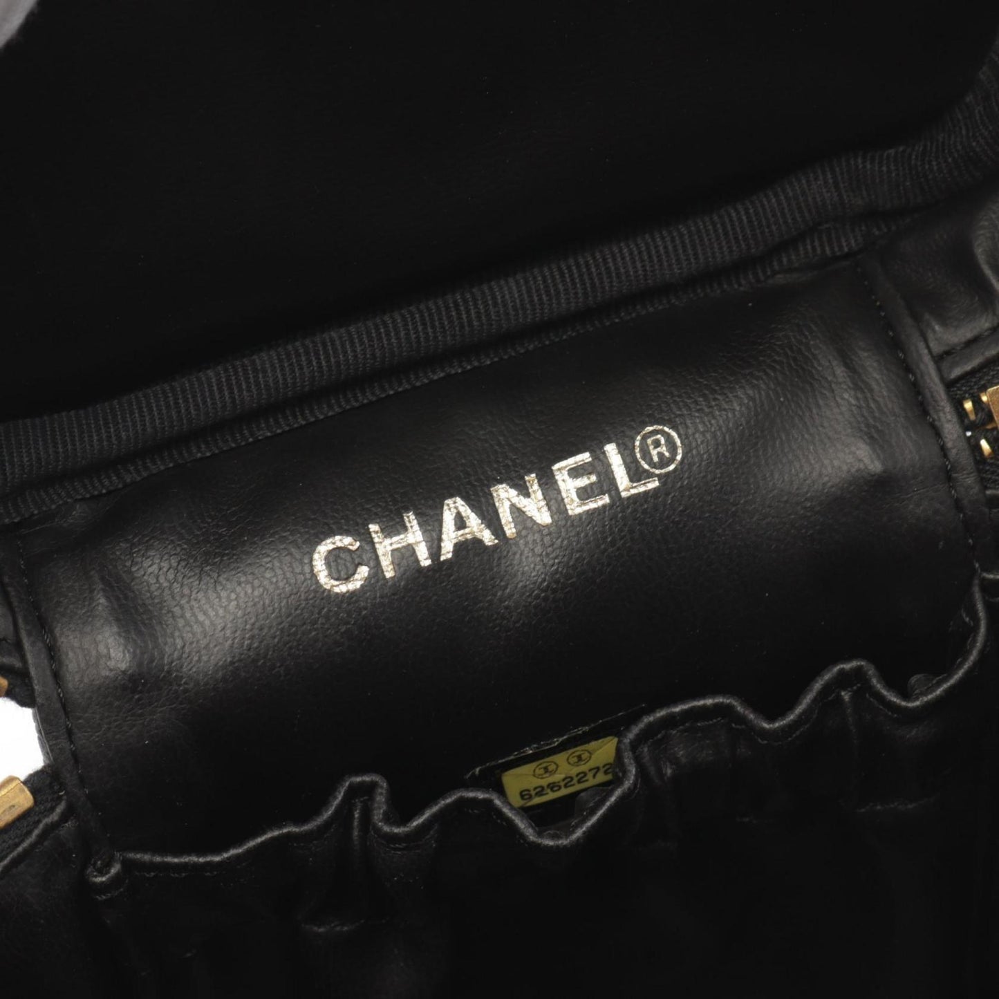 Chanel, Black, Leather, handbag