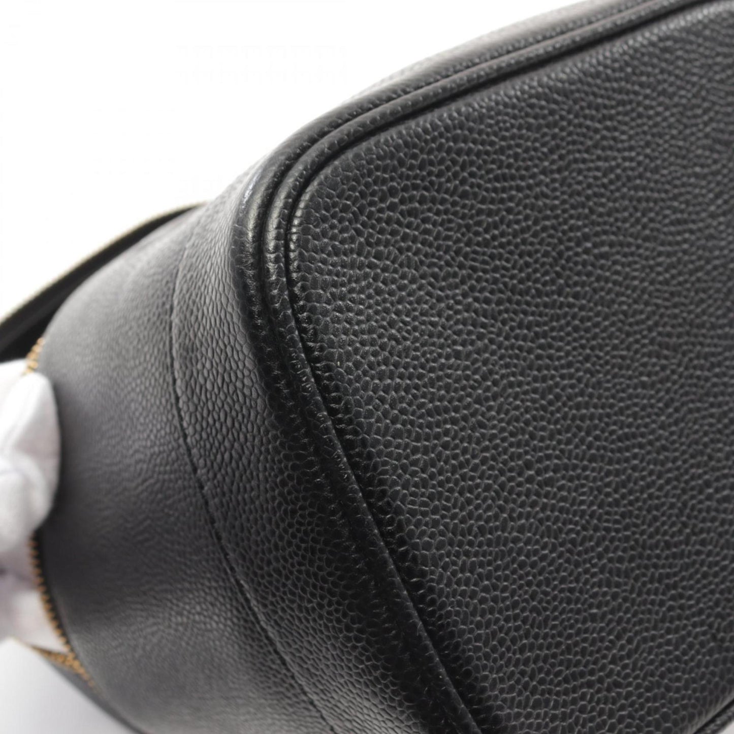 Chanel, Black, Leather, handbag