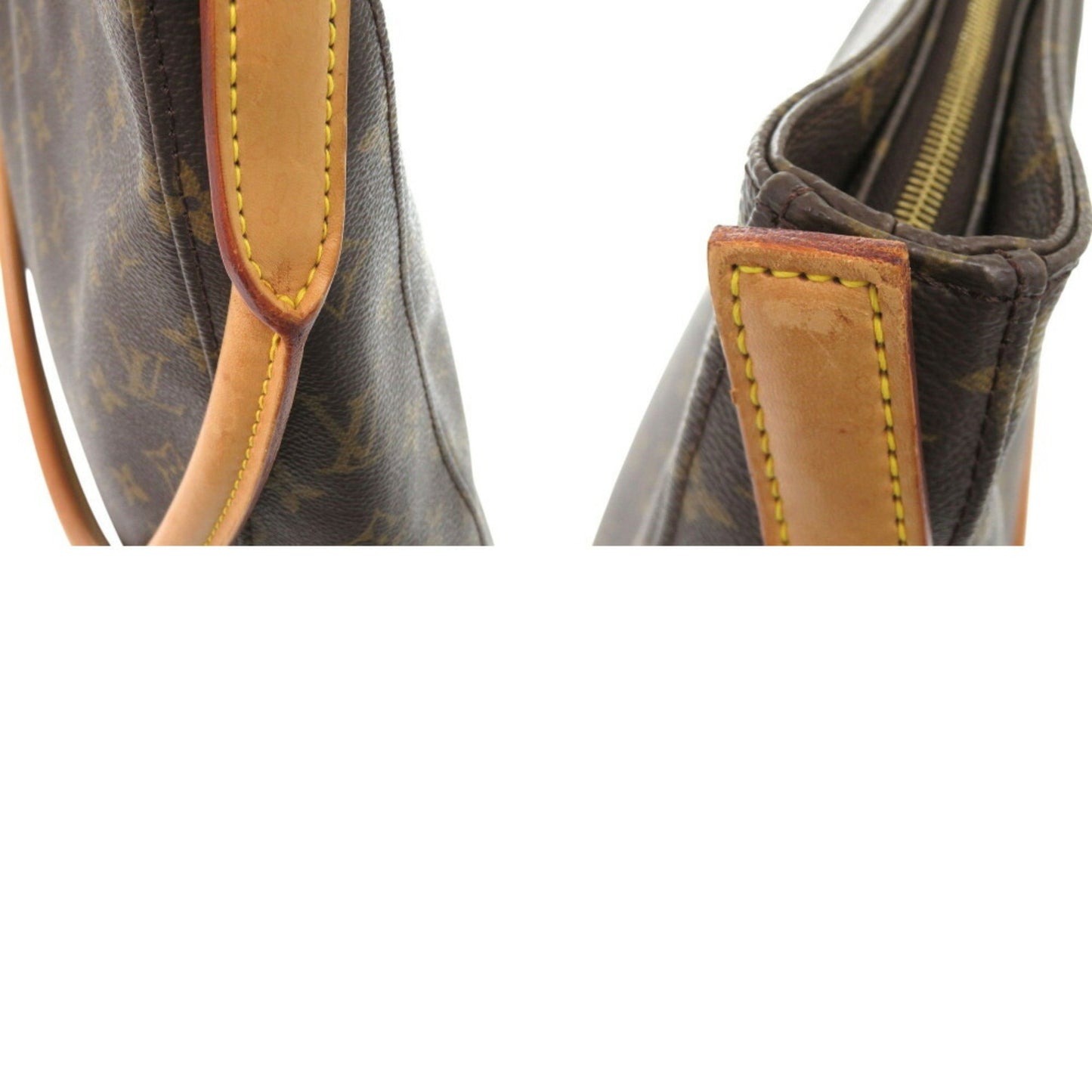 Louis Vuitton Looping GM, Brown, Canvas, shoulder