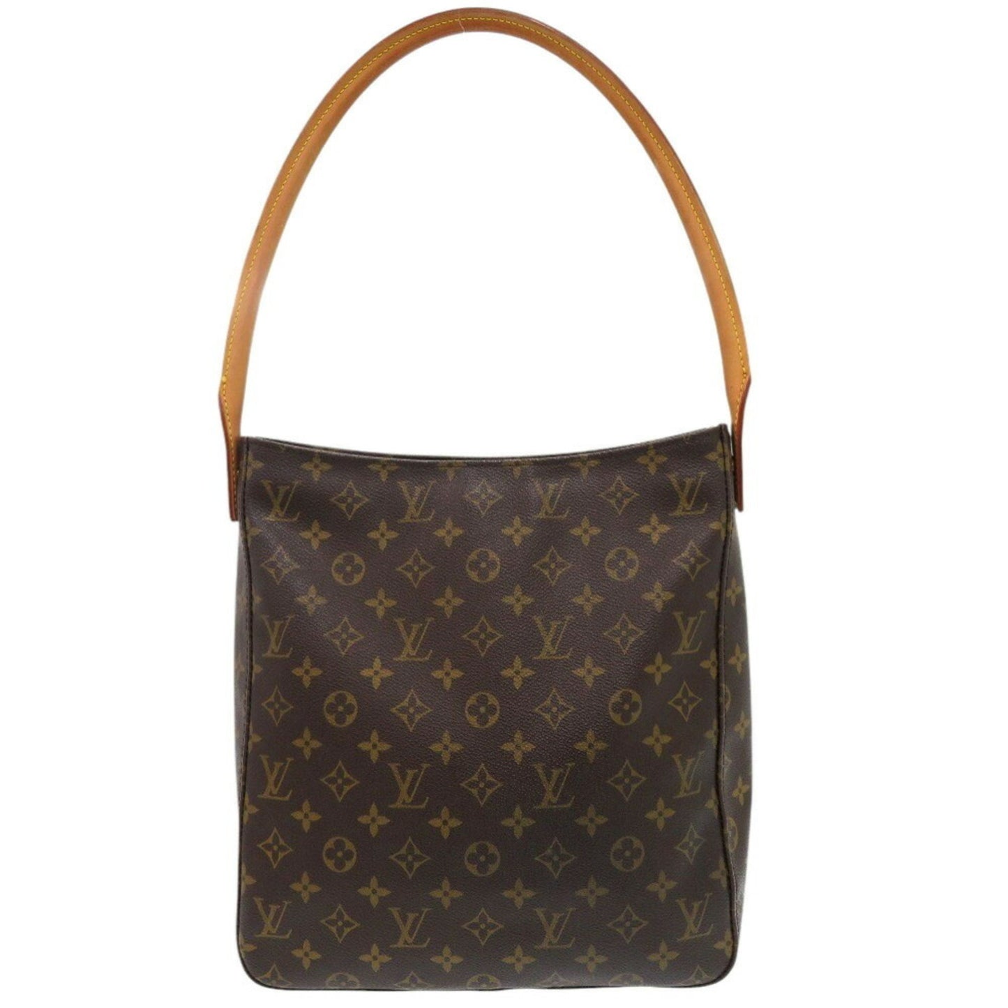 Louis Vuitton Looping GM, Brown, Canvas, shoulder