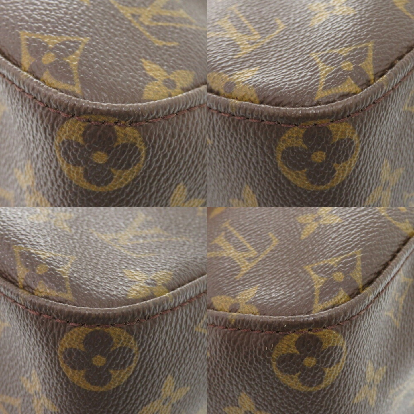 Louis Vuitton Looping GM, Brown, Canvas, shoulder