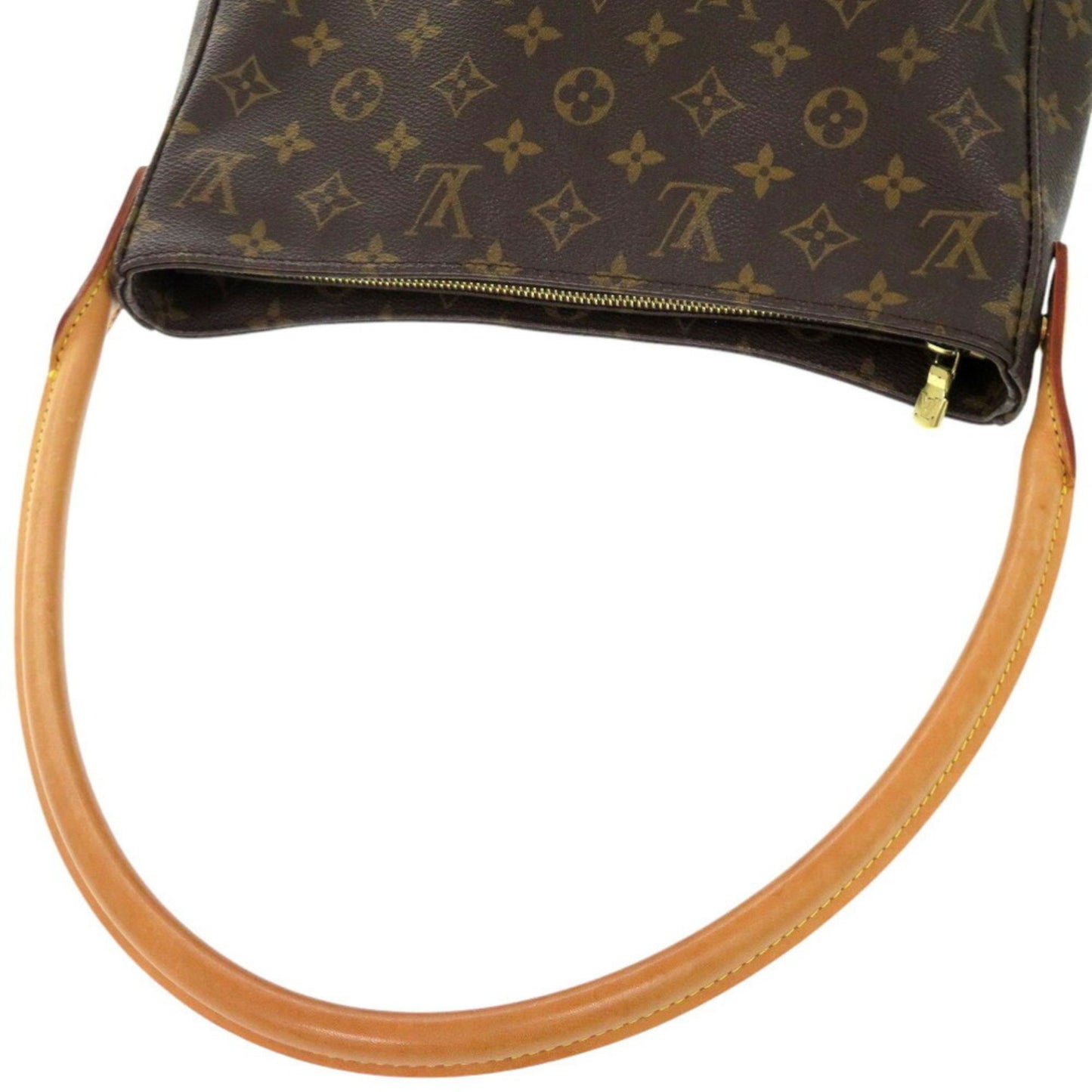 Louis Vuitton Looping GM, Brown, Canvas, shoulder