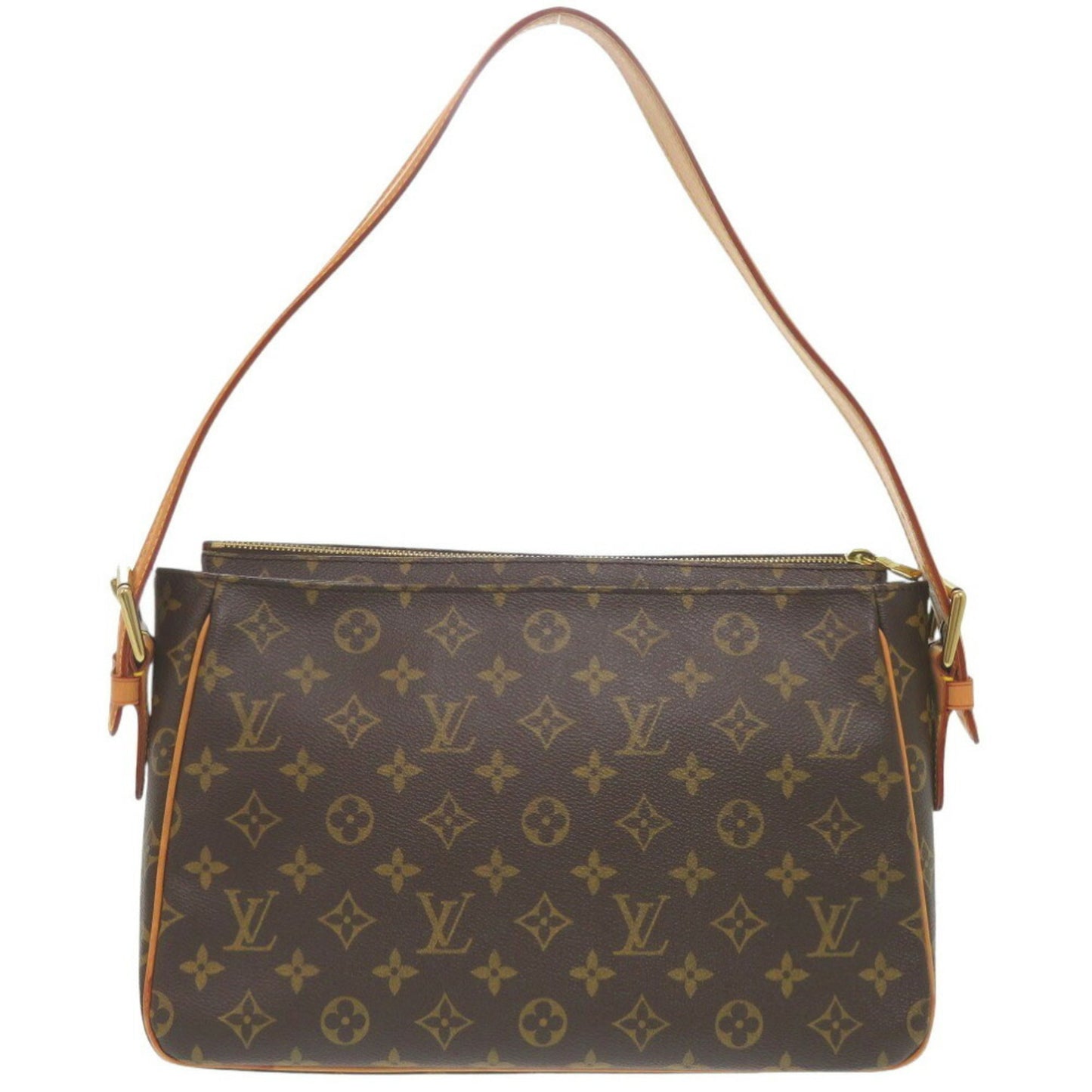 Louis Vuitton Viva Cité, Brown, Canvas, shoulder