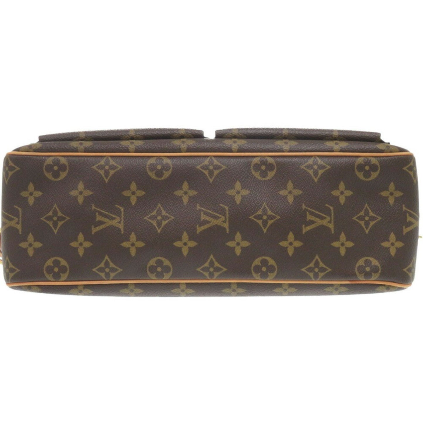 Louis Vuitton Viva Cité, Brown, Canvas, shoulder