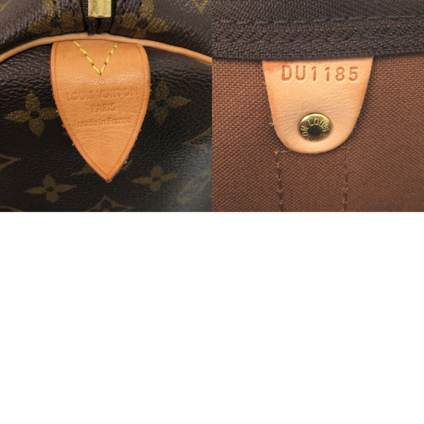 Louis Vuitton Keepall 60, Brown, Canvas, travel