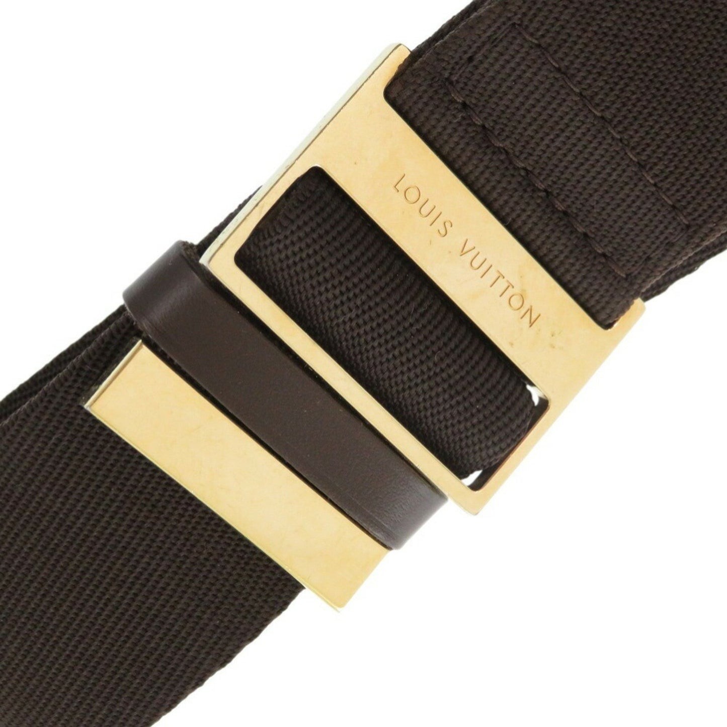 Louis Vuitton Geronimos, Brown, Canvas, shoulder