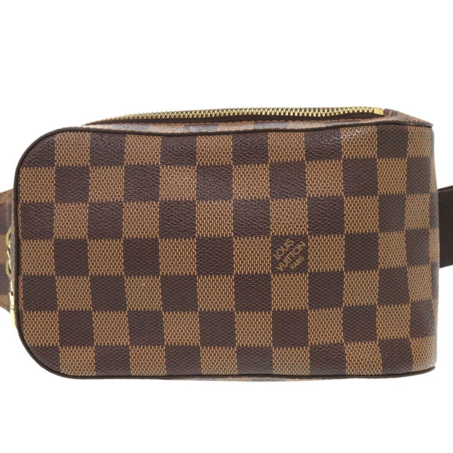 Louis Vuitton Geronimos, Brown, Canvas, shoulder