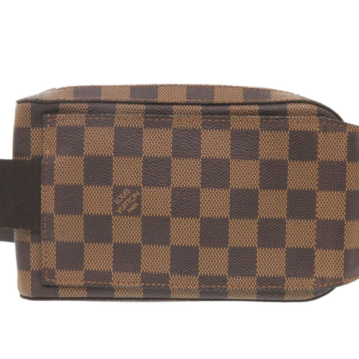 Louis Vuitton Geronimos, Brown, Canvas, shoulder
