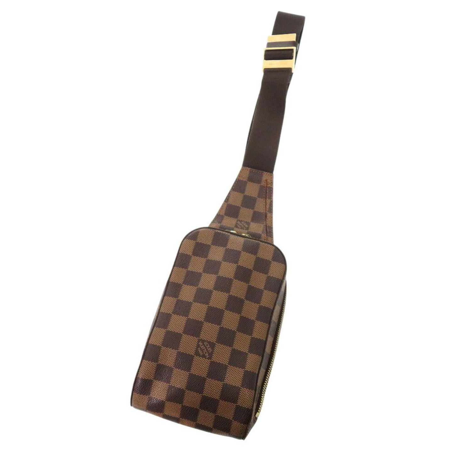 Louis Vuitton Geronimos, Brown, Canvas, shoulder