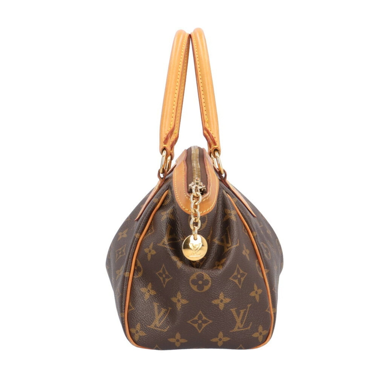 Louis Vuitton Tivoli, Brown, Canvas, handbag